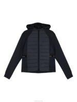 Keisha Hybrid Hooded Jacket Black Women J.Lindeberg Clothing 66XF2858 - Image 5