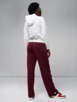 Keisha Hybrid Hooded Jacket White Women J.Lindeberg Clothing 66XF2857 - Image 2