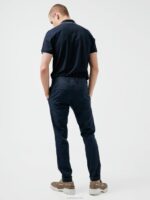 Kenny Cotton Polo Navy Men J.Lindeberg Clothing 66XF2087