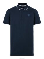 Kenny Cotton Polo Navy Men J.Lindeberg Clothing 66XF2087 - Image 4