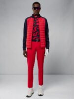 Kenny Hybrid Jacket Barbados Cherry Men J.Lindeberg Clothing 66XF2418 - Image 2