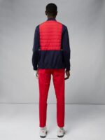 Kenny Hybrid Jacket Barbados Cherry Men J.Lindeberg Clothing 66XF2418