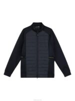 Kenny Hybrid Jacket Black Men J.Lindeberg Clothing 66XF2419 - Image 4