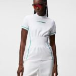 Kim Top White Women J.Lindeberg Clothing 66XF1529