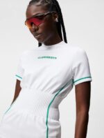 Kim Top White Women J.Lindeberg Clothing 66XF1529 - Image 4