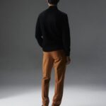 Kiyan Quarter Zip Sweater Black Men J.Lindeberg Clothing 66XF2274