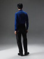 Kiyan Quarter Zip Sweater Navy Peony Men J.Lindeberg Clothing 66XF2275