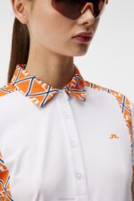 Kristine Polo Exuberance Diamond Women J.Lindeberg Clothing 66XF1331 - Image 4