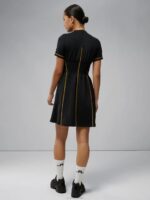 Krystal Dress Black Women J.Lindeberg Clothing 66XF2661 - Image 2