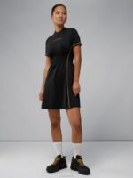 Krystal Dress Black Women J.Lindeberg Clothing 66XF2661 - Image 3