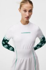 Krystal Dress White Women J.Lindeberg Clothing 66XF1638 - Image 4