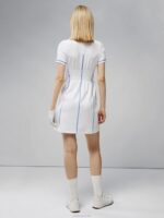 Krystal Dress White Women J.Lindeberg Clothing 66XF2660 - Image 2