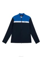 Kv Hybrid Jacket Nautical Blue Men J.Lindeberg Clothing 66XF2383 - Image 4