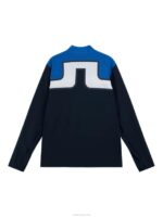 Kv Hybrid Jacket Nautical Blue Men J.Lindeberg Clothing 66XF2383 - Image 5