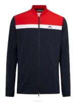 Kv Hybrid Jacket Navy Men J.Lindeberg Clothing 66XF2382 - Image 4