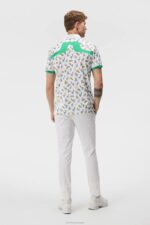 Kv Nyc Golf Polo White Men J.Lindeberg Clothing 66XF199