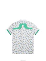 Kv Nyc Golf Polo White Men J.Lindeberg Clothing 66XF199 - Image 6
