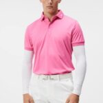 Kv Polo Azalea Pink Men J.Lindeberg Clothing 66XF138
