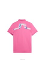 Kv Polo Azalea Pink Men J.Lindeberg Clothing 66XF138 - Image 7