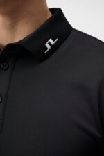 Kv Polo Black Men J.Lindeberg Clothing 66XF282 - Image 4