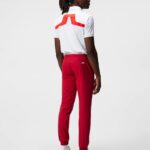 Kv Polo Fiery Red Men J.Lindeberg Clothing 66XF275