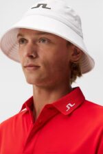 Kv Polo Fiery Red Men J.Lindeberg Clothing 66XF83 - Image 4