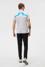 Kv Polo Light Grey Melange Men J.Lindeberg Clothing 66XF281