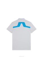 Kv Polo Light Grey Melange Men J.Lindeberg Clothing 66XF281 - Image 6