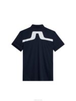 Kv Polo Navy Men J.Lindeberg Clothing 66XF82 - Image 6