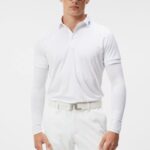 Kv Polo White Men J.Lindeberg Clothing 66XF137