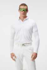 Kv Polo White Men J.Lindeberg Clothing 66XF137