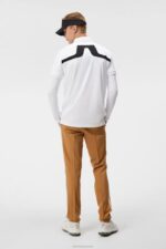 Kv Polo White Men J.Lindeberg Clothing 66XF81