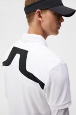 Kv Polo White Men J.Lindeberg Clothing 66XF81 - Image 3
