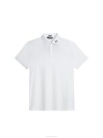 Kv Polo White Men J.Lindeberg Clothing 66XF81 - Image 5
