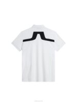 Kv Polo White Men J.Lindeberg Clothing 66XF81 - Image 6