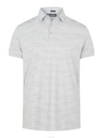 Kv Print Golf Polo HQ Grey Men J.Lindeberg Clothing 66XF2120 - Image 5
