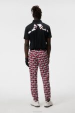 Kv Print Polo Black Men J.Lindeberg Clothing 66XF27