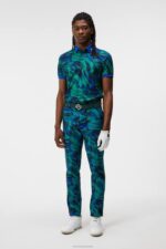 Kv Print Polo Death Valley Men J.Lindeberg Clothing 66XF23 - Image 2