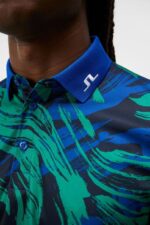 Kv Print Polo Death Valley Men J.Lindeberg Clothing 66XF23 - Image 4