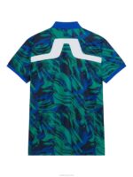 Kv Print Polo Death Valley Men J.Lindeberg Clothing 66XF23 - Image 6