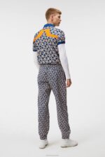 Kv Print Polo Estate Blue Diamond Men J.Lindeberg Clothing 66XF24