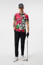 Kv Tour Golf Polo Azalea Men J.Lindeberg Clothing 66XF189 - Image 2