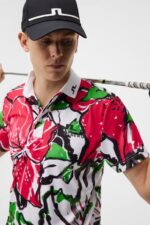Kv Tour Golf Polo Azalea Men J.Lindeberg Clothing 66XF189 - Image 3