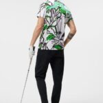 Kv Tour Golf Polo White Men J.Lindeberg Clothing 66XF190