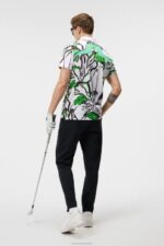 Kv Tour Golf Polo White Men J.Lindeberg Clothing 66XF190