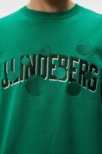 Kyzer Crew Neck Sweatshirt Bosphorus Men J.Lindeberg Clothing 66XF1073 - Image 4