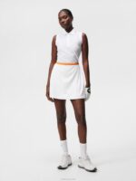 Lale Sleeveless Top White Women J.Lindeberg Clothing 66XF1512 - Image 2