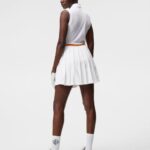 Lale Sleeveless Top White Women J.Lindeberg Clothing 66XF1512