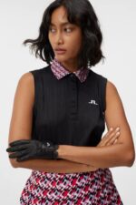 Lale Top Black Women J.Lindeberg Clothing 66XF1358 - Image 3