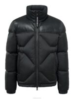 Lambray Puffer Jacket Black Men J.Lindeberg Clothing 66XF2411 - Image 4